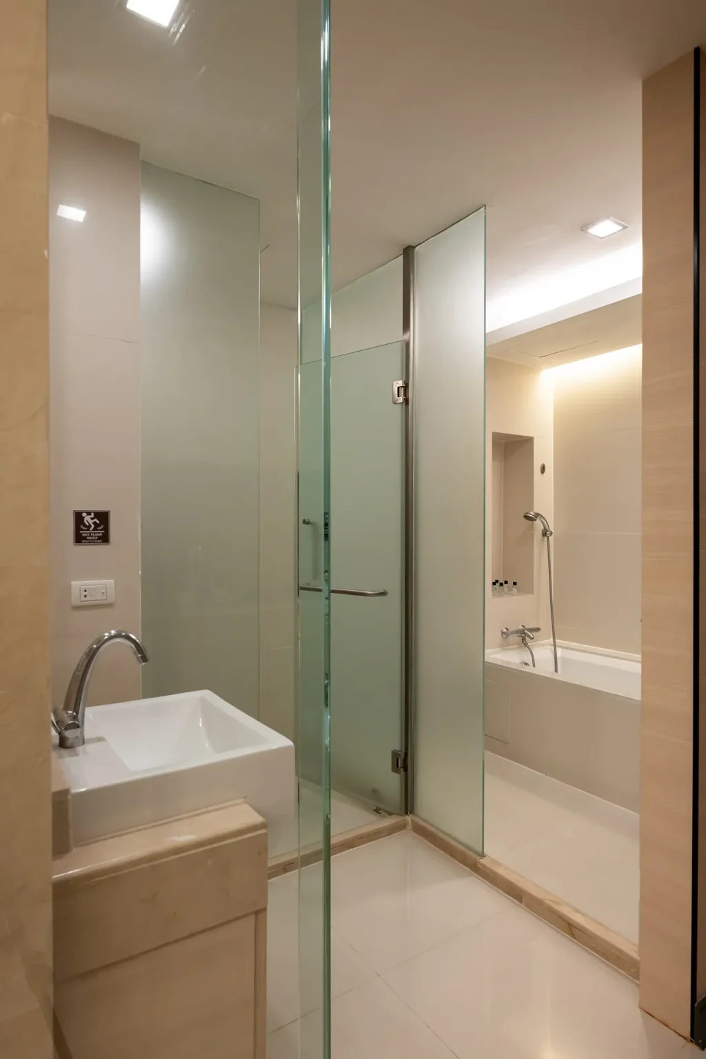 Bangkok hotel room triple kitchen skytrain phra khanong station.