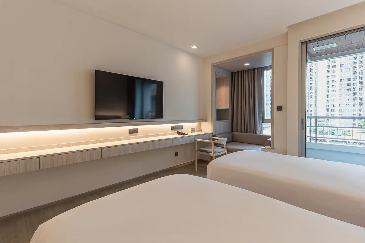 Luxury bathroom at deluxe exclusive hotel near Ekkamai BTS
