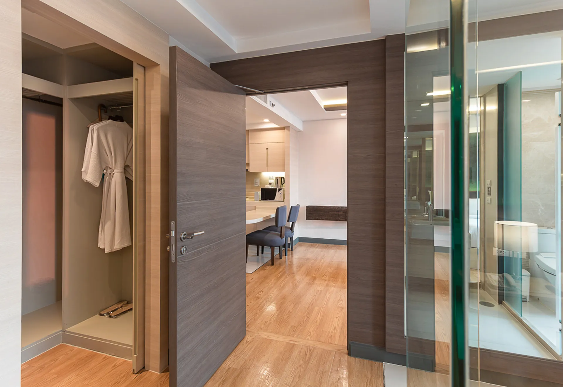 Suite Sukhumvit Hotel next to BTS Skytrain Bangkok.