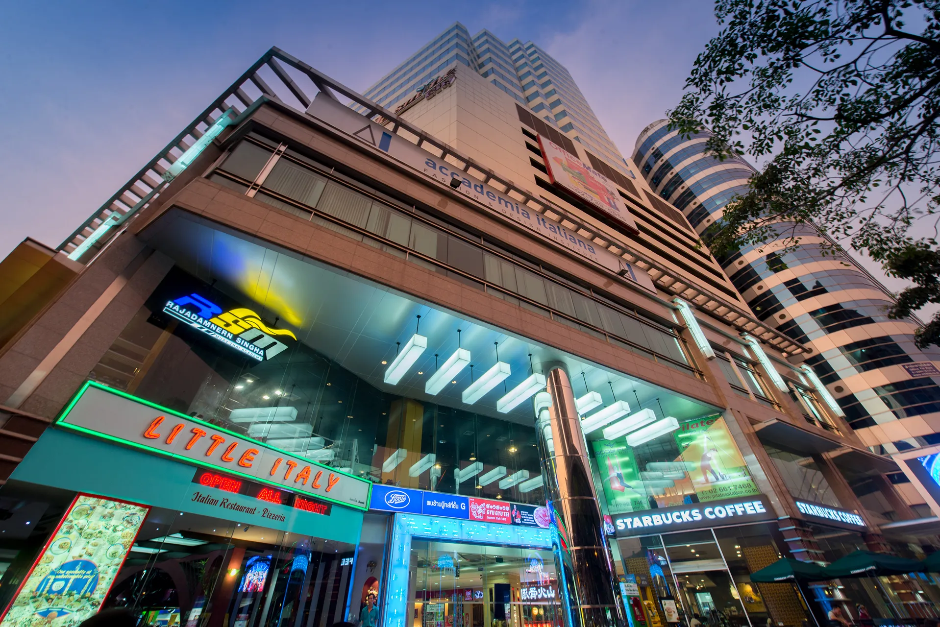 service facilities bangkok hotel jasmine city lifestyle area