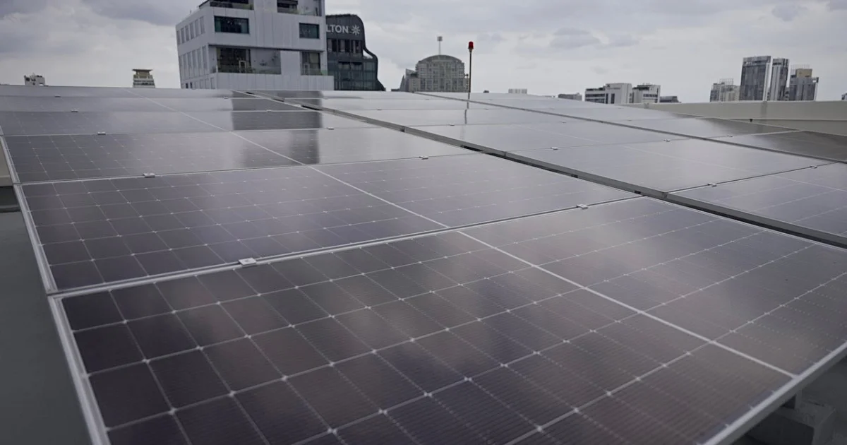 solar energy hotel Bangkok Thailand